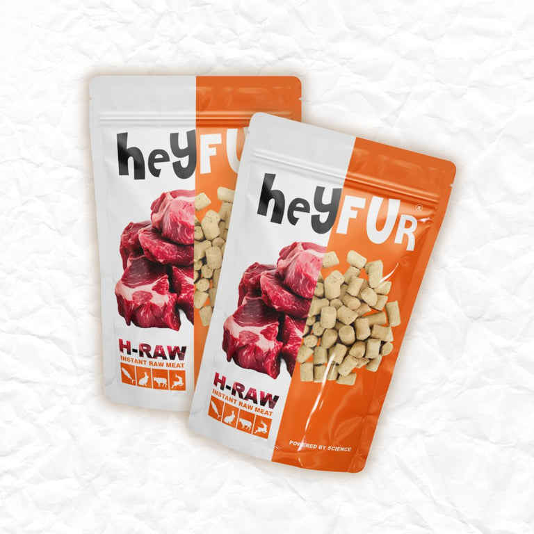 H-RAW[4 IN 1 MEAT]FUNCTIONAL FREEZE RAW MEAT [140G]